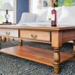 reine coffee table with drawers